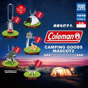 콜맨 캠핑 용품 마스코트 2탄  가챠 5종